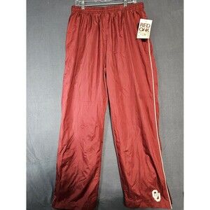 Vintage Red Oak Sportswear OU Sooner Windbreaker/Training Pants Men’s Large